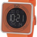 D&G Dolce & Gabbana Women’s DW0738 High Contact Orange Dial & Strap Touch Screen Watch