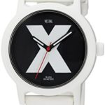 Vestal ‘Alpha Bravo 10 ATM’ Quartz Plastic Casual Watch, Color White (Model: ALP3P20)