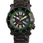 REACTOR Unisex 45509 Atlas Analog Display Quartz Black Watch