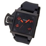 WELDER watch Quartz Deitokarenda black × black rubber K25B-4500