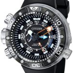 Citizen Eco-Drive Men’s BN2029-01E Promaster Aqualand Depth Meter Analog Display Black Watch