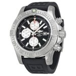 Breitling Men’s BTA1337111-BC29BKPT3 Super Avenger II Analog Display Swiss Automatic Black Watch