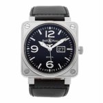 Bell & Ross BR 01 Automatic-self-Wind Male Watch BR01-96-S (Certified Pre-Owned)