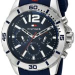 Tommy Hilfiger Men’s 1791142 Cool Sport Analog Display Quartz Blue Watch