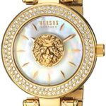 Versus by Versace Women’s ‘Brick Lane’ Quartz Stainless Steel and Gold Plated Casual Watch(Model: S64090016)