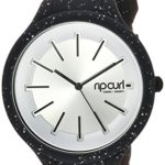Rip Curl ‘Horizon’ Quartz Plastic and Silicone Sport Watch, Color:Black (Model: A2974G-NVA)