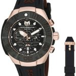 Technomarine Men’s ‘Black Reef’ Swiss Quartz Stainless Steel Casual Watch (Model: TM-515019)