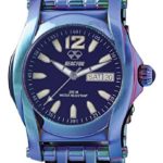 Reactor Womens Curie Watch Eggplant Dial Ionized Case and Bracelet 90999