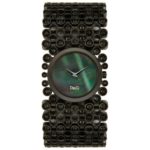 D&G Dolce & Gabbana Women’s DW0245 Risky Black Rhinestone Stainless Steel Watch