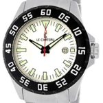 Le Chateau #7075M_SIL Men’s Dynamo Stainless Steel Silver Dial Automatic Watch