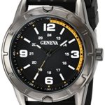 Geneva Men’s FMDJM513 Analog Display Quartz Black Watch