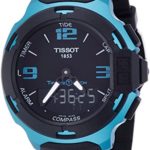 Tissot T-Race Touch Aluminium Black Dial Black Silicon Strap Mens Sports Quartz Watch T0814209705704