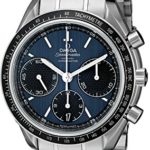 Omega Men’s 32630405003001 Speed Master Analog Display Automatic Self-Wind Silver-Tone Watch