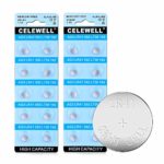 CELEWELL 43mAh 20 Pack LR41 AG3 392 384 Battery 3 Years Warranty for Watch Toy LED Laser Pointer 1.5V Alkaline Coin Button Cell Batteries