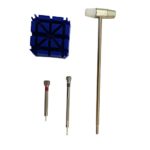4 Piece Watch Band Link Pin Tool Set Poratble DIY Watch Repair Kit For Travel or Home HGJ27-A-US