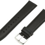 Hadley-Roma Men’s MSM881RA-200 20-mm Black Oil-Tan Leather Watch Strap