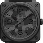 Bell & Ross Instruments 42mm Black Ceramic Men’s Watch BR 03-92 Black CAMO