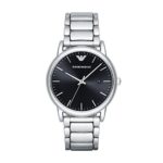 Emporio Armani Men’s AR2499 Dress Silver Quartz Watch