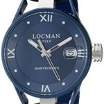 Locman Italy Women’s 0521V06-BLBL00SB Montecristo Lady Analog Display Quartz Blue Watch