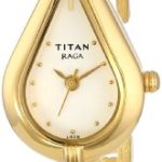 Titan Women’s 2333YM01 Raga Inspired Gold Tone Watch