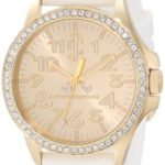 Juicy Couture Women’s 1900966 Jetsetter White Silicone Strap Watch