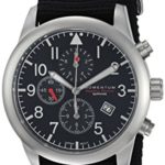 Men’s Sports Watch | Flatline Chrono Adventure Watch by Momentum | Stainless Steel Watches for Men | Sapphire Crystal Analog Watch with Japanese Movement | Water Resistant (100M/330FT) | Classic Watch – Black / 1M-SN34BS7B