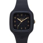 Rip Curl Women’s ‘Candy’ Quartz Plastic and Silicone Sport Watch, Color:Black (Model: A3089G-BLK)
