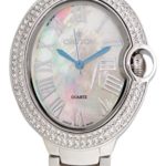 Croton Women’s ‘ Quartz Stainless Steel Watch, Color:Silver-Toned (Model: CN207566RHMP)