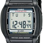 Casio Men’s W201-1AV Chronograph Water Resistant Watch