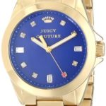 Juicy Couture Women’s 1901120 Stella Royal Blue Jewel Toned Dial Watch