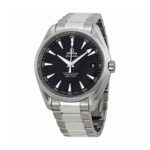 Omega Men’s ‘Seamaster150’ Swiss Automatic Stainless Steel Dress Watch, Color:Silver-Toned (Model: 23110422101003)
