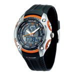 SECTOR Men’s ‘Street Fashion’ Quartz Stainless Steel and Rubber Sport Watch, Color:Black (Model: R3251574004)