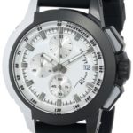 Ritmo Mundo Unisex 1151/8 Black White Quantum Sport Quartz Chronograph Aluminum Accents Watch