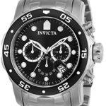 Invicta Men’s 0069 “Pro Diver Collection” Stainless Steel Watch