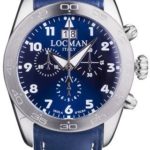 Locman 0460A0200BLWHPB Blue Titanium Man Watch