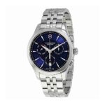Victorinox Swiss Army Alliance 44MM Blue Face Chronograph Day & Date Mens Stainless Steel Swiss Watch 241746