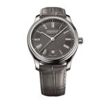 Louis Erard Men’s Grey Leather Band Steel Case Anti Reflective Sapphire Automatic Watch 69266AA23.BDC83