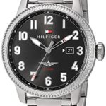 Tommy Hilfiger Men’s ‘Jasper’ Quartz Stainless Steel Casual Watch, Color Silver-Toned (Model: 1791312)