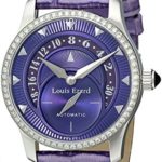 Louis Erard Women’s 92600SE07.BDC93 Emotion Automatic Diamond Purple Date Watch