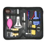 40 PCS Watch Repair Tool Kit Case Portable Watch Back Removing Tool with a Free Hammer Watch Fixing Tool