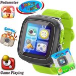 Kids Game Smart Watch [AR Enhanced Edition] for Girls Boys Wristwatch with Camera Pedometer Timer Alarm Clock Fitness Tracker Gifts for 3-12 Years Children Summer Outdoor Learning Toys School Travel