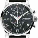 Montblanc Men’s 105077 Timewalker Analog Display Swiss Automatic Black Watch