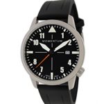 Men’s Sports Watch | Fieldwalker Automatic Leather Adventure Watch by Momentum | Stainless Steel Watches for Men | Analog Watch with Automatic Japanese Movement | Water Resistant (200M/660FT) Classic Watch – Black / 1M-SN92BS1B