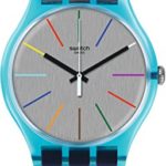 Swatch Women’s Originals SUOS106 Multicolor Silicone Quartz Fashion Watch