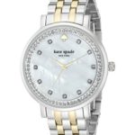 kate spade new york Women’s 1YRU0823 Monterey Two-Tone Bracelet Watch with Crystals