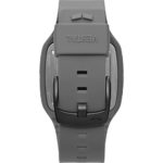 Vestal ‘ Helm’ Quartz Plastic and Polyurethane Sport Watch, Color:Grey (Model: HLMDP28)