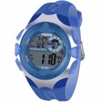 Kids Digital Watch – 100FT Waterproof LED Sport Hand Watch with Alarm, Chronograph – Electronic Wristwatch with Silicone Watches Band for Boys Girls