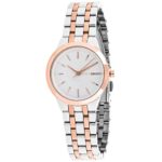DKNY Women’s ‘Park Slope’ Quartz Stainless Steel Casual Watch, Color:Silver-Toned (Model: NY2493)