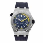 Audemars Piguet Royal Oak Offshore Mechanical (Automatic) Blue Dial Mens Watch 15710ST.OO.A027CA.01 (Certified Pre-Owned)