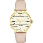 Kate Spade Watches Leather Metro Watch